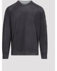 C.P. Company - Re Merino Wool Re-Colour Crewneck - Lyst