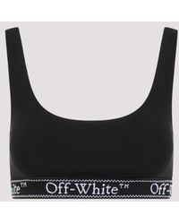 Off-White c/o Virgil Abloh - Logoband Bra - Lyst