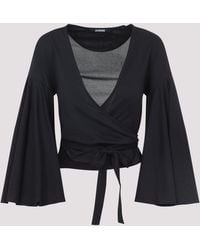 Jacquemus - Le Cache Coeur Ventadou Paper Top - Lyst