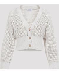 Brunello Cucinelli - Cotton Cardigan - Lyst