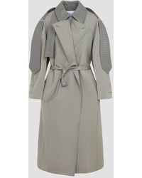 Bottega Veneta - Cotton Silk Trench - Lyst