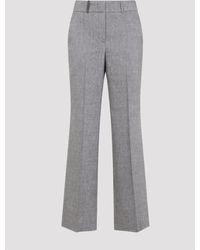 Peserico - Linen And Wool Pants - Lyst