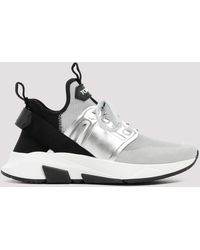 Tom Ford Low Top Jago Trainers - White