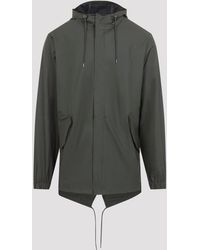 Rains - Polyester Fishtail Jacket - Lyst