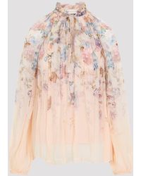 Zimmermann - Valiant Billow Blouse - Lyst