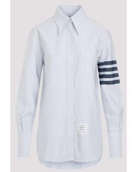 Thom Browne - exaggerated Collar Easy Fit Shirt - Lyst