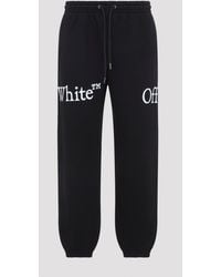 Off-White c/o Virgil Abloh - Bookish Scarf Cuffed Sweatpants - Lyst