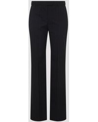 McQueen - Regular & Straight Leg Black - Lyst