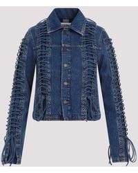 Jean Paul Gaultier - Vintage Corset Denim Jacket - Lyst
