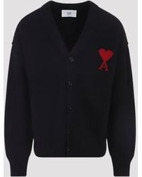 Ami Paris - Adc Cardigan - Lyst