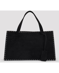 Phoebe Philo - Mini Studded Suede Basket Handbag - Lyst