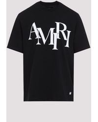 Amiri - T-Shirt With Printed Logo - Lyst