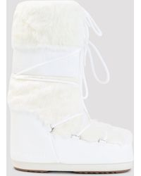 Moon Boot - Icon Faux Fur Boot - Lyst