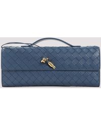Bottega Veneta - Andiamo Long Intreccio Clutch - Lyst
