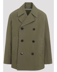 Dries Van Noten - Overdyed Cotton Coat - Lyst