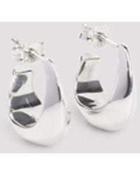 Lemaire - Curved Mini Drop Earrings - Lyst
