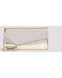 Jimmy Choo - Mirror Leather Emmie. Mif Bag - Lyst