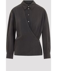 Lemaire - Twisted Shirt - Lyst