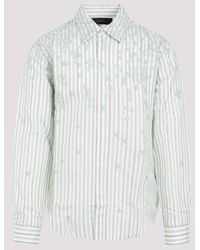 Amiri - Floral Stripe Shirt - Lyst