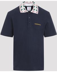 CASABLANCA - Laurel Piqué Polo - Lyst