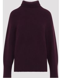 Giorgio Armani - Cordovan Cashmere Sweater - Lyst