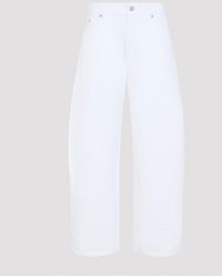 Alaïa - Rodeo Light Denim Pants - Lyst