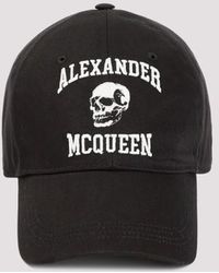 Alexander McQueen - Alexander Cqueen Varsity Skull Logo Hat - Lyst