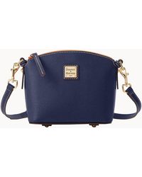 Saffiano Mini Domed Crossbody