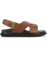 Marni Flat sandals for Women - Up to 75% off | Lyst