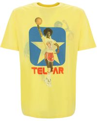 Telfar Graphic T-shirt - Yellow