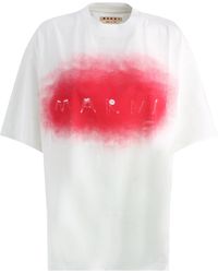 Marni Paint Logo T-shirt - Multicolour