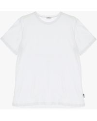 Imperial - T-Shirt Monocolour Con Scollo Tondo - Lyst