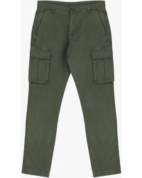 Imperial - Pantalon cargo uni à poches verticales - Lyst