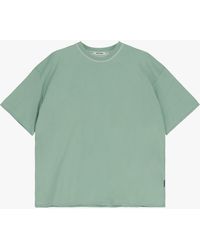 Imperial - T-shirt pur coton avec ourlets en contraste - Lyst