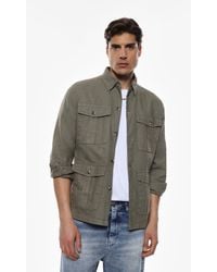 Imperial - Chaqueta Camisa Con Botones - Lyst
