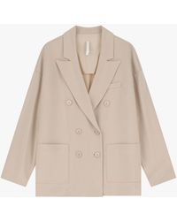 Imperial - Blazer Destrutturato Con Chiusura Doppiopetto - Lyst