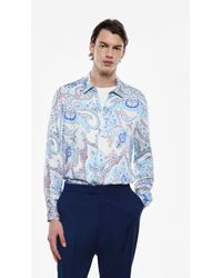 Imperial - Camisa Estampada De Manga Larga - Lyst