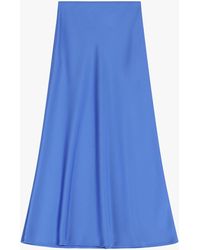 Imperial - Falda Larga Corte Fluido - Lyst
