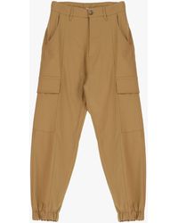 Imperial - Pantalon cargo avec poches verticales et latérales - Lyst