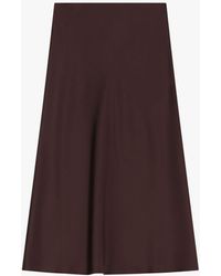 Imperial - Gonna Fluida A Taglio Midi - Lyst
