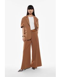 Imperial - Pantalones Palazzo Elegantes Color Liso - Lyst