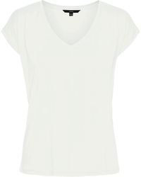 Vero Moda V-Shirt VMFILLI - Weiß