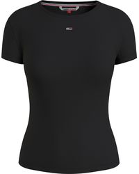 Shoppen Sie Damen-T-Shirts von Tommy Hilfiger | Bis zu 58% Rabatt im  Weihnachtsangebot | Lyst DE