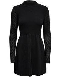 ONLY Strickkleid JESS - Schwarz