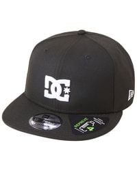 Dc Shoes Herren Speedeater Snapback Hut Schwarz Baseball Kappe Kopfbedeckung
