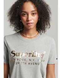H&M Synthetik Shirt mit 3/4-Ärmeln in Schwarz Damen Bekleidung Oberteile Kurzarm Oberteile 