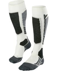 Falke Skisocken SK2 Cashmere Skiing (1 Paar) - Weiß