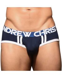 Andrew Christian - Slip CoolFlex Modal Active Show-It Bleu - Lyst