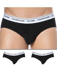 Calvin Klein - Lot de 2 Slips Ck One Coton - Lyst