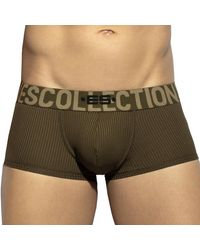 ES COLLECTION Boxer Court Recycled Rib - Vert